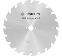 Bosch 1x PRO Construction Wood Robust Circular Saw Blade for Corded Table Saws (for Construction wood with mortar and nails, Wood with nails, Ø mm, Professional Accessory Table Circular Saw)
