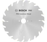 Bosch Construct Nail Proof Wood Cutting Table Saw Blade 250mm 20T 30mm