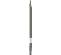 Bosch 1x PRO Hex 19-4C Pointed Chisel, Shank with Turned Down Collar | for Concrete, Brick, Professional Accessory Breakers