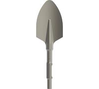 Bosch 1x PRO Hex 30-4C Spade Chisel, Rounded (for Soil, Gravel, Ø mm, Professional Accessory Demolition Hammer)