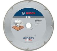 Bosch 1x PRO Marble Diamond Cutting Disc for Bore 22.23 and Large Angle Grinders (for Soft stone, Marble, Ø 230 mm, Professional Accessory Large Angle Grinder)
