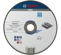 Bosch 1x PRO Metal Bonded Cut Disc f. Large Grinders 22.23mm, oSa | for Steel, Ø 180 mm, Professional Accessory Large Angle Grinder