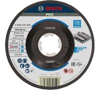 Bosch 1x PRO Metal Bonded Cutting Disc, X-Lock | for Steel, Ø 115 mm, Professional Accessory Small Angle Grinder