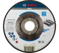Bosch 1x PRO Metal Bonded Grinding Disc, Bore 22.23 mm, oSa | for Steel, Ø 125 mm, Professional Accessory Small Angle Grinder