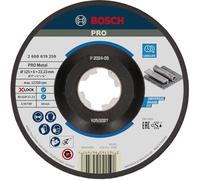 Bosch 1x PRO Metal Bonded Grinding Disc, X-Lock | for Steel, Ø 125 mm, Professional Accessory Small Angle Grinder