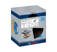 Bosch 1x PRO Metal Clean Cup Brush Crimped Wire, M14 Thread