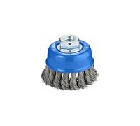 Bosch 1x PRO Metal Heavy Cup Brush, M14 Thread | for Steel, Ø 75 mm, Professional Accessory Small Angle Grinder