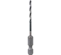 Bosch 1x PRO Metal HSS-G Impact Twist Drill Bit | for Non-ferrous metals, Steel, Ø 2,50 mm, Professional Accessory Impact Drill/Driver, Drill Drivers