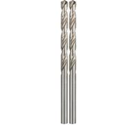 Bosch 1x PRO Metal HSS-G Twist Drill Bit Standard Length (for Non-Ferrous Metals, Steel, Ø 5,00 mm, Professional Accessory Drill Drivers) (Pack of 2)