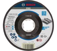 Bosch 1x PRO Metal Longlife Cutting Disc for Small Angle Grinder and X-Lock, M14/22.23 mm (for Steel, Ø 115 mm, Professional Accessory Small Angle Grinder)