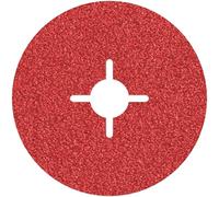 Bosch 1x PRO Metal R780 Fibre Sanding Disc for Small Angle Grinders (for Steel, Stainless steel, Ø 115 mm, Grit 36, Professional Accessory Small Angle Grinder)
