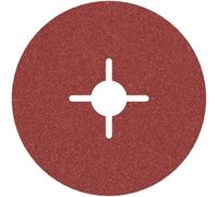 Bosch 1x PRO Metal R780 Fibre Sanding Disc for Small Angle Grinders (for Steel, Stainless steel, Ø 125 mm, Grit 100, Professional Accessory Small Angle Grinder)