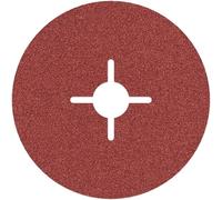 Bosch 1x PRO Metal R780 Fibre Sanding Disc for Small Angle Grinders (for Steel, Stainless steel, Ø 125 mm, Grit 80, Professional Accessory Small Angle Grinder)