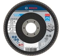 Bosch 1x PRO Metal X571 Flap Disc Angled Version Fiber for Small Angle Grinde...