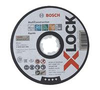 Bosch 1x PRO Multi Construction Bonded Cutting Disc, X-Lock | for Stainless steel, Non-ferrous metals, Ø 125 mm, Professional Accessory Small Angle Grinder