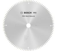 Bosch 1x PRO Multi Material Circular Saw Blade for Corded Mitre Saws (for Aluminium, Plastics, Ø mm, Professional Accessory Mitre Circular Saw)