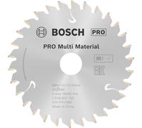 Bosch 1x PRO Multi Material Circular Saw Blade for Cordless Hand-Held Saws (for Aluminium, Plastics, Ø mm, Professional Accessory Hand-Held Circular Saw)