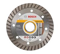 Bosch 1x PRO MultiMat Turbo Diamond Disc f. Small Grinders 22.23mm | for Concrete, Brick, Ø 115 mm, Professional Accessory Small Angle Grinder