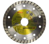 Bosch 1x PRO MultiMat Turbo Diamond Disc f. Small Grinders 22.23mm | for Concrete, Brick, Ø 125 mm, Professional Accessory Small Angle Grinder