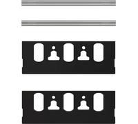 Bosch 1x PRO Planer Knife Set (for Plastic Coated Boards, Hardwood, 190 x 140 mm, Professional Accessory Planer)