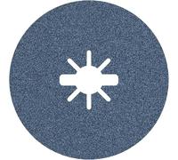 Bosch 1x X-LOCK R574 Best for Metal Fibre Sanding Disc (for Steel, Stainless Steel, Cast Iron, Ø 125mm, Grit 80, Professional Accessories for Angle Grinders from Most Brands)