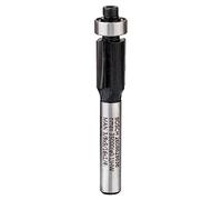 Bosch 1x PRO Router Bit Bottom Bearing Flush Trim | for Softwood, Hardwood, Ø 9.5 mm, Professional Accessory Plunge Routers, Trim Router