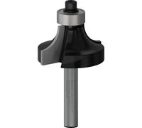 Bosch 1x PRO Router Bit Rounding Over (for Softwood, Hardwood, Ø 31,8 mm, Professional Accessory Hand-Held Router, Trim Router)