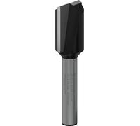 Bosch 1x PRO Router Bit Straight, Two Flutes | for Softwood, Hardwood, Ø 12.7 mm, Professional Accessory Plunge Routers, Trim Router