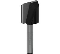 Bosch 1x PRO Router Bit Straight, Two Flutes (for Softwood, Hardwood, Ø 19 mm, Professional Accessory Hand-Held Router, Trim Router)