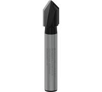 Bosch 1x PRO Router Bit V-Groove | for Softwood, Hardwood, Ø 9.5 mm, Professional Accessory Plunge Routers, Trim Router