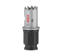 Bosch 1x PRO Sheet Metal Power Change Plus Hole Saw | for Stainless steel sheets, Steel sheets, Ø 17 mm, Professional Accessory Drill Driver