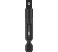 Bosch 1x PRO Socket Adapter with Ball Connection (144 x 66 mm, Professional Accessory Screwdriver, Screwdriver)