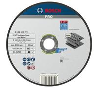 Bosch 1x PRO Stainess Steel and Metal Longlife Thin Cutting Disc for Large Angle Grinder and Bore 22.23 mm (for Steel, Stainless steel, Ø 180 mm, Professional Accessory Large Angle Grinder)