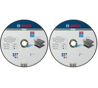 Bosch 1x PRO Stainess Steel and Metal Longlife Thin Cutting Disc for Large Angle Grinder and Bore 22.23 mm (for Steel, Stainless steel, Ø 230 mm, Professional Accessory Large Angle Grinder)