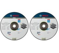 Bosch 1x PRO Stainess Steel and Metal Longlife Thin Cutting Disc for Large Angle Grinder and Bore 22.23 mm (for Steel, Stainless steel, Ø 230 mm, Professional Accessory Large Angle Grinder)