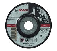 Bosch 1x PRO Stainless Steel Longlife Grinding Disc for Small Angle Grinder and Bore 22.23 mm (for Stainless steel, Ø 115 mm, Professional Accessory Small Angle Grinder)