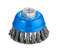 Bosch 1x PRO Steel Longlife Cup Brush, Knotted Wire for Small Angle Grinder and M14 Thread (for Steel, Ø 75 mm, Professional Accessory Small Angle Grinder)