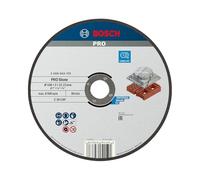 Bosch 1x PRO Stone Bonded Cut Disc f. Large Grinders 22.23mm | for Hollow brick building block, Marble, Ø 180 mm, Professional Accessory Large Angle Grinder