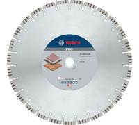 Bosch 1x PRO Stone Diamond Disc f. Table/Petrol Saws 25.4mm | for Soft stone, Hard stone, Ø 400 mm, Professional Accessory Table Circular Saw, Petrol Saw
