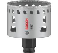Bosch Tile Hole Saw Pro Power Change Plus – Diamond Grit, 60 mm for Hard & Soft Tiles – 1x