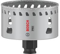 Bosch 1x PRO Tile Power Change Plus Hole Saw | for Hard Ceramic Tiles, Soft Ceramic Tiles, Ø 76 mm, Professional Accessory Drill Driver