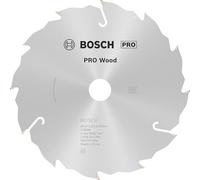 Bosch 1x PRO Wood Circular Saw Blade for Corded Hand-Held Circular Saws (for Softwood, Hardwood, Ø mm, Professional Accessory Hand-Held Circular Saw)