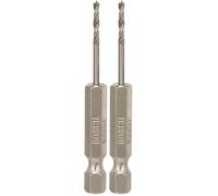 Bosch 1x PRO Wood HSS Brad Point Drill Bit (for Softwood, Hardwood, Ø 2,00 mm, Professional Accessory Drill Drivers) (Pack of 2)