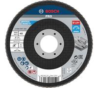 Bosch 1x PRO X571 Flap Disc, Straight Version, Fibre