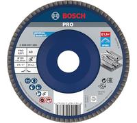 Bosch 1x PRO X571 Flap Disc, Straight Version, Plastic