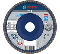 Bosch 1x PRO X571 Flap Disc, Straight Version, Plastic