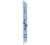 Bosch 1x Reciprocating Saw Blade S 918 BF 'Basic for Metal' (Metal, Steel Pipes, Length 150 mm, Accessories Reciprocating Saws)