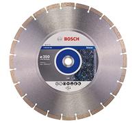 Bosch 1x Stone Diamond Discs f. Petrol/Table Saws 20/25.4mm | for Hard stone, Soft stone, Ø 350 mm, Professional Accessory Petrol Saw, Table Circular Saw