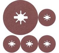 Bosch 1x X-LOCK R444 Expert for Metal Fibre Sanding Disc (for Steel and Ferrous Metals, Ø 125mm, Grit 60, Professional Accessories for Angle Grinders from Most Brands) (Pack of 5)