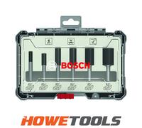 BOSCH 2.607.017.467 (6pc) 1/4" router cutters